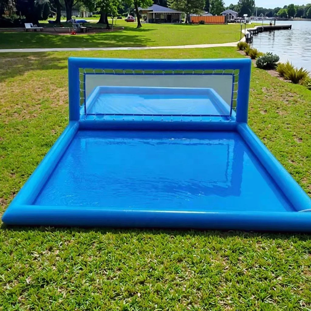 

2026Customized Outdoor PVC Inflatable Volleyball Court Field Commercial Water Sports Pool Amusement Facilities Various Colors