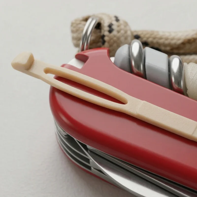Ersatz-Zahnstocher für Victorinox Schweizer Taschenmesser Ersatzteil Reparaturwerkzeug Zubehör Passend für den Schlitz – Detail 1