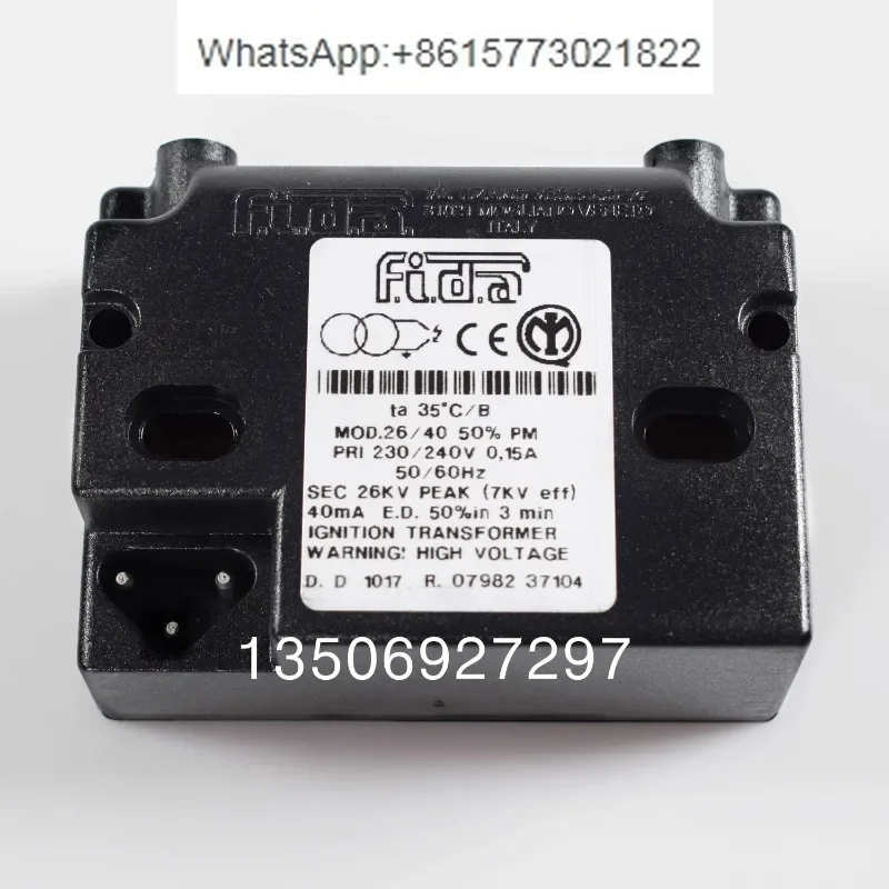 

FIDA/ignition transformer 26/48， |26/40 ，33% ，26KV ，48MA ，Used for Baide combustion engine