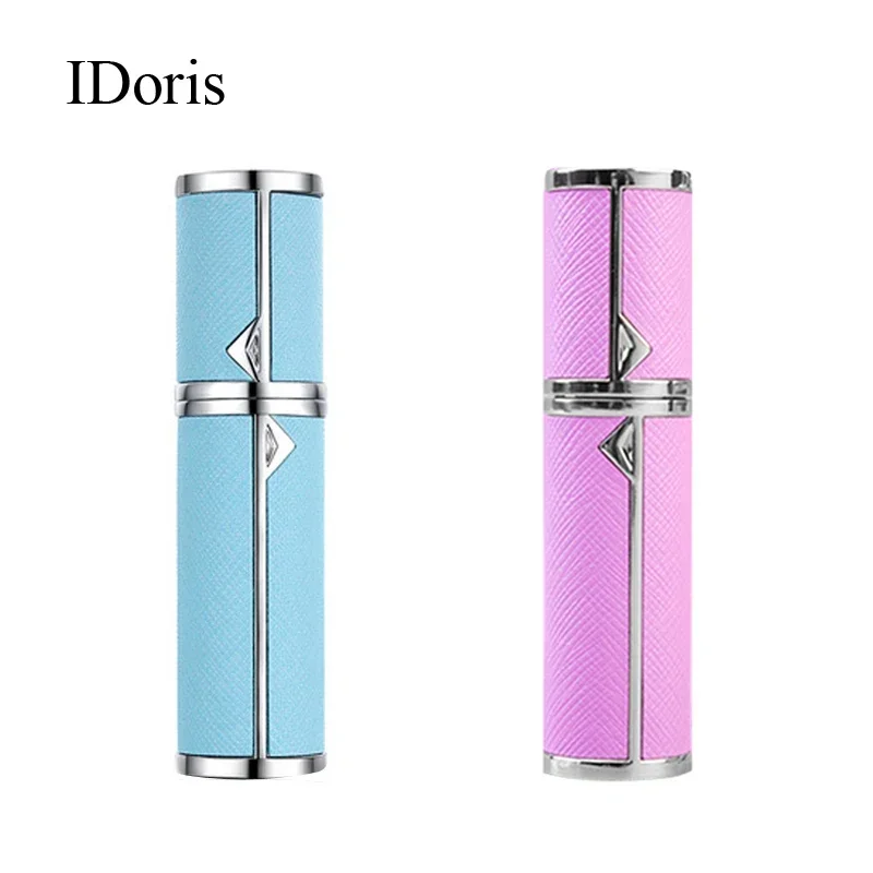 IDoris 5ML Transparent Thin Glass Spray Bottle Sample Vials Portable Mini Perfume Atomizer 2PCS Perfume Mini Portable