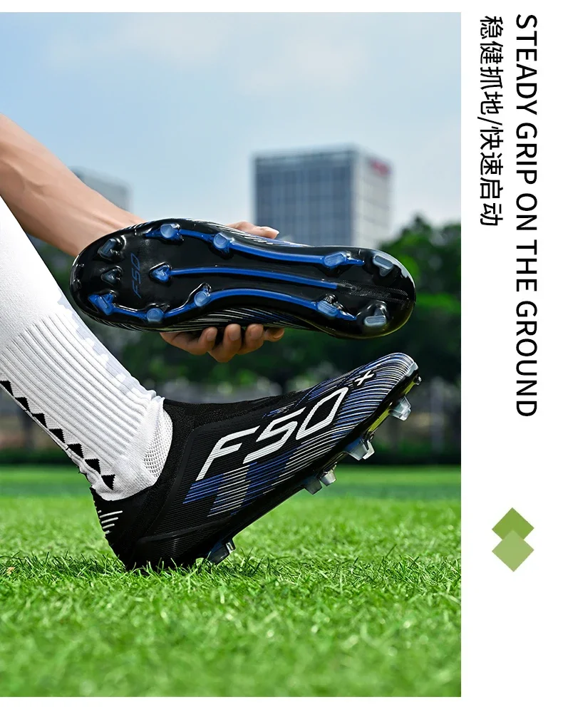 Neue ultraleichte Fußballschuhe für Herren, hochwertige, stark nachgefragte, professionelle Unisex-Fußballschuhe für Damen, TF/FG-Fußballstiefel, Futsal-Sneaker – Detail 13