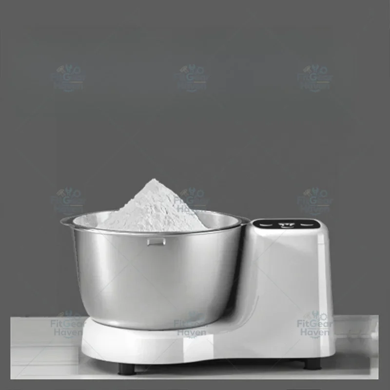 5L 500W Stainless Steel Stand Mixer, Quiet Electric Dough Kneader for Home Baking