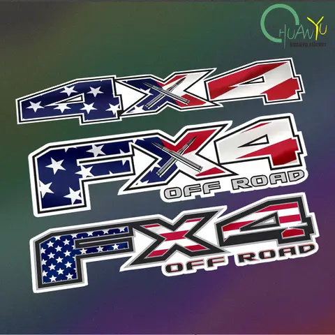 New F-150 New Raptor RAPTOR Car Decal Pull F150 Cargo Box 4X4 FX4 Decoration Modification Car Sticker