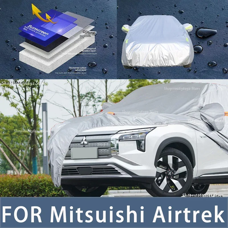 

For Mitsuishi Airtrek Outdoor Protection Full Car Covers Snow Cover Sunshade Waterproof Dustproof Exterior Car accessories