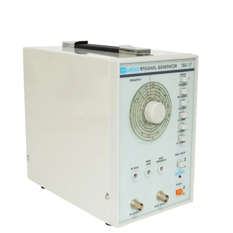 TSG17 1MHz Audio Signal Generator High Frequency Low Frequency Sine Wave Square Wave Output for Electronic Components Tes