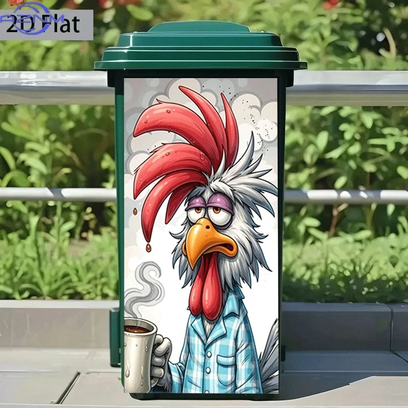 Trash Can Sticker 