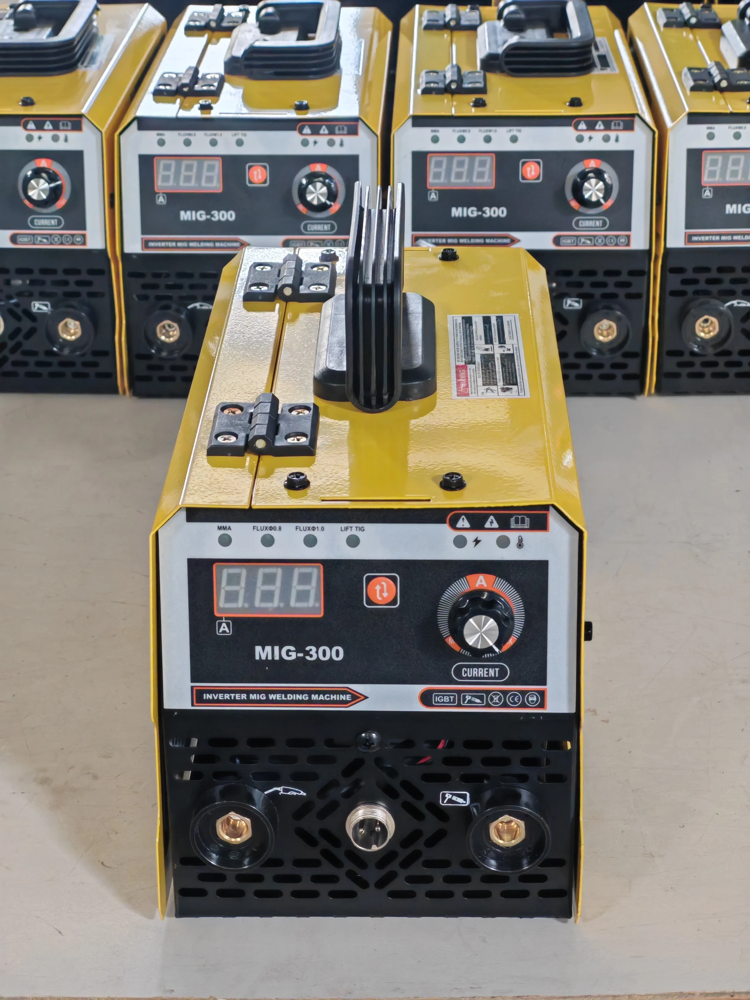 3 in 1 MIG/MMA/TIG Welder MIG-300 Gasless Welder 220V Compact Inverter Welding Machine No Gas