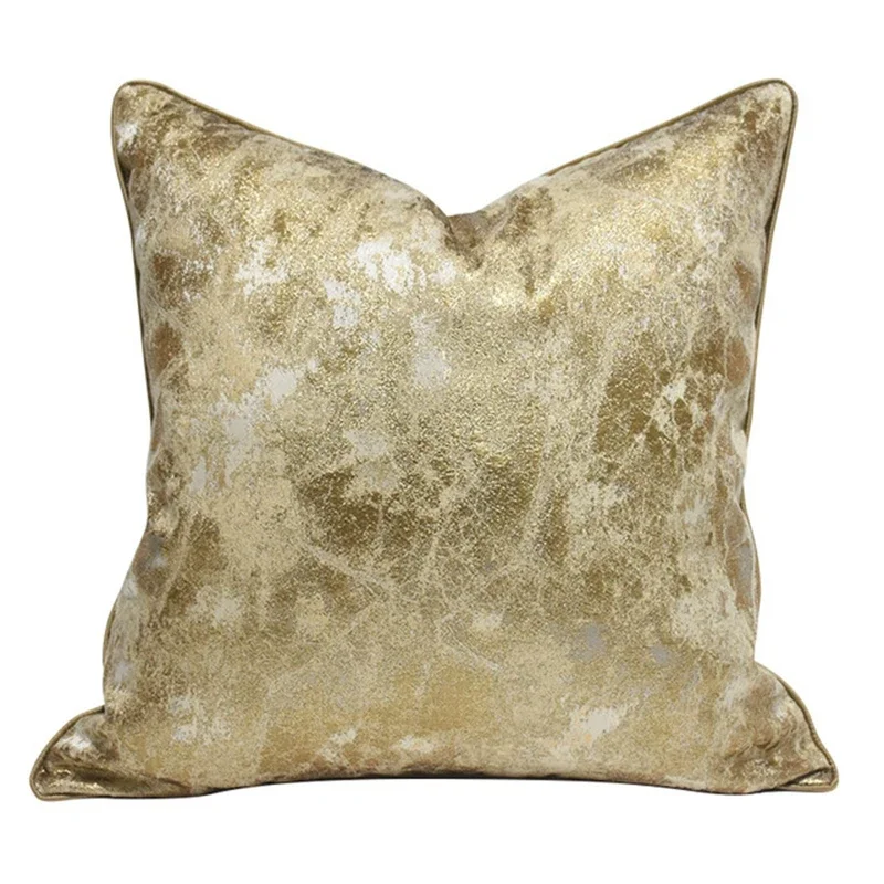 Housse de coussin de luxe légère, taie d'oreiller jacquard de haute qualité, 30x50/45x45/50x50CM, bl