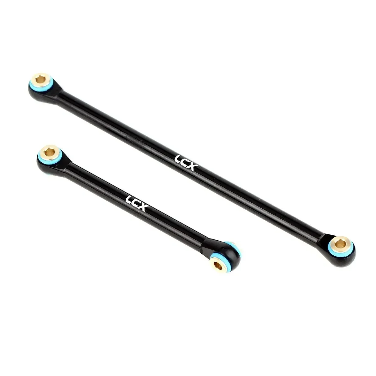 LCX Racing 1/18 RC camión coche eje delantero de aluminio enlace de dirección para Axial UTB18 Capra actualizaciones piezas Accesorios