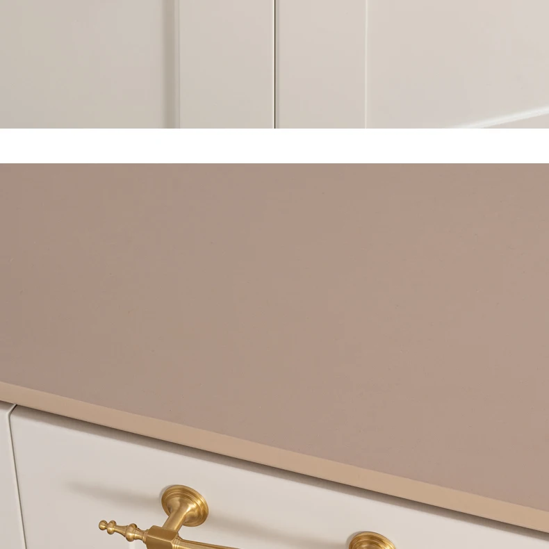 Brushed brass European cabinet handle product image 12