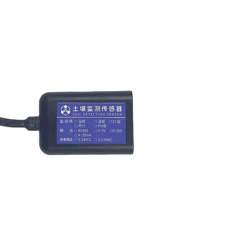 Soil Sensor 7 in 1 High Sensitivity Digital Probe Soil Testing Kit RS485 0-5V 0-10V 4-20mA