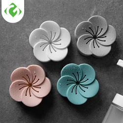 Flower Shape Air Fresh Box Car Toilet Purifier Storage Box Eliminate Odors Smell Absorber Freshener Aromatherapy Box Deodorizer