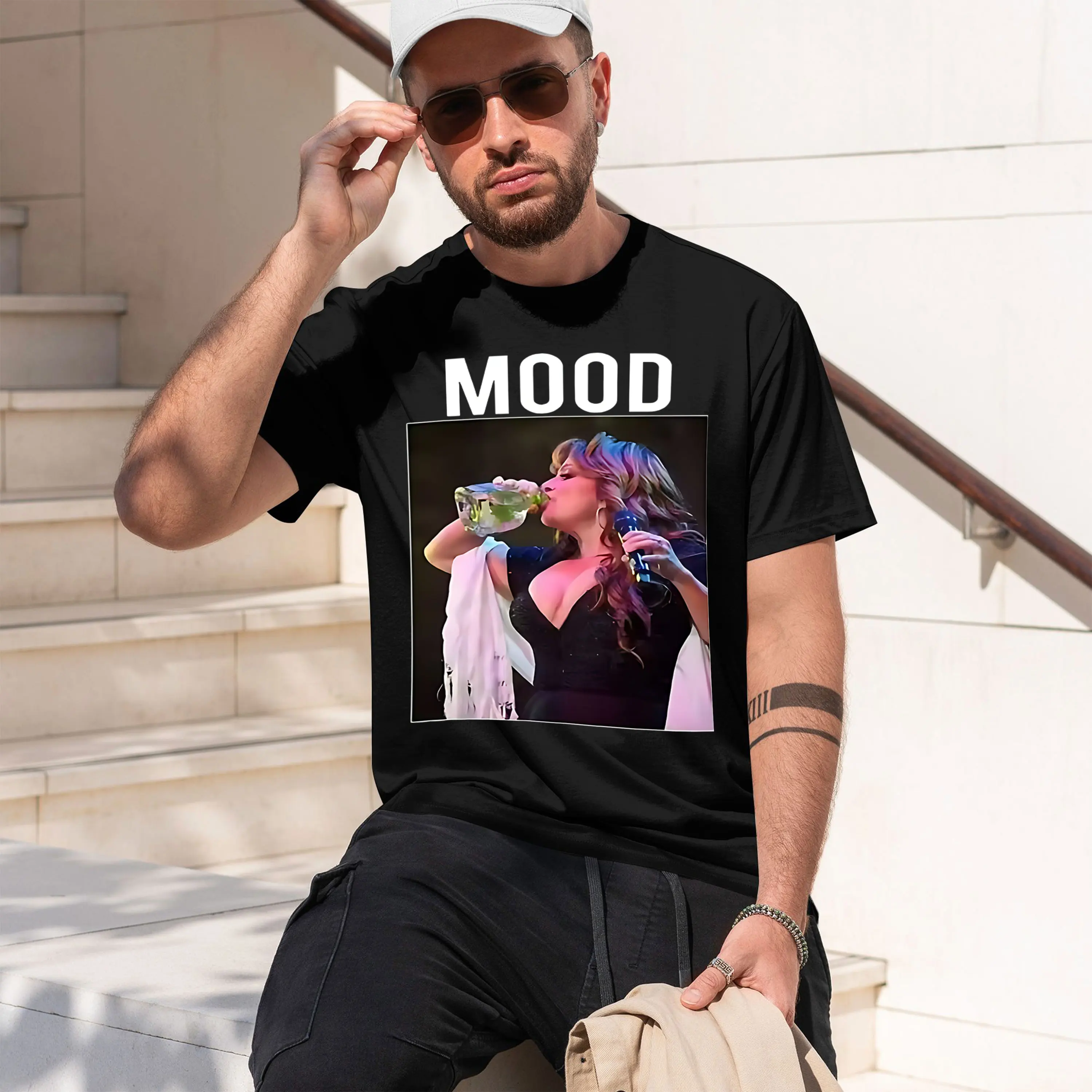 Camiseta Unissex de Manga Curta Jenni Rivera Mood La Diva De la Banda, Gola Redonda, Modelo Novo 2026