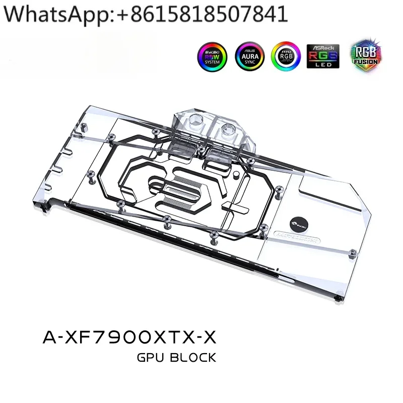 A-XF7900XTX-X Graphics Card Water Cooler AMD Radeon RX 7900XTX