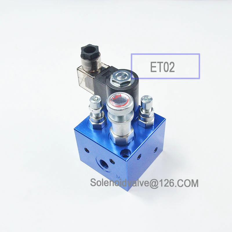 ET02 ET-02 مجموعة صمامات الرفع الهيدروليكية