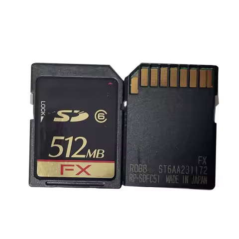 New Pana--sonic SD 512M industrial grade memory card, CCD digital camera, industrial control equipment controller, SD card