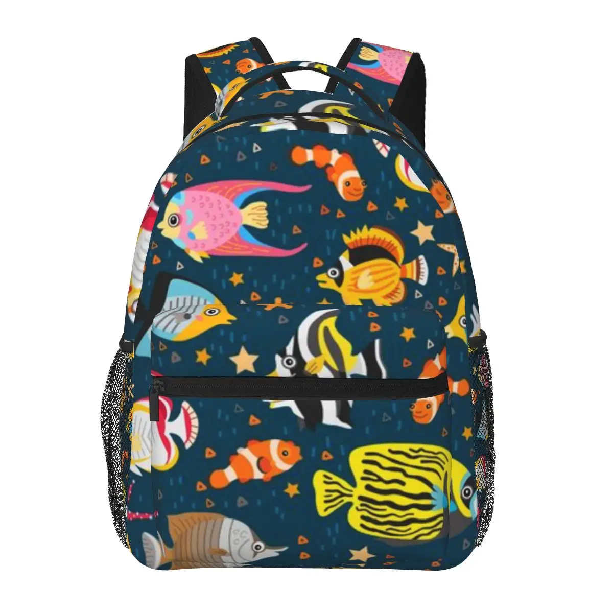 

Teenager Bookbag Backpack Travel Bag Exotic Tropical Fishes Backpack For Laptop School Bags