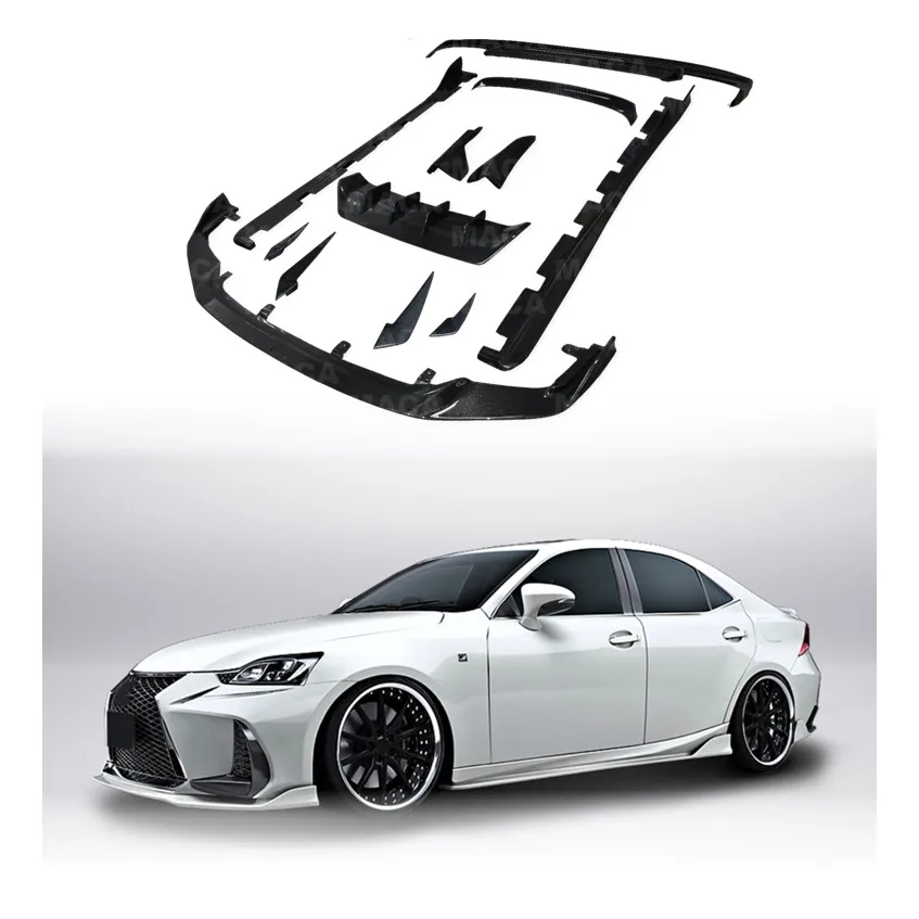 Premium Carbon Fiber ARTISAN Style Body Kits For Lexus IS200T IS300T Aerodynamic Performance 2017-2021