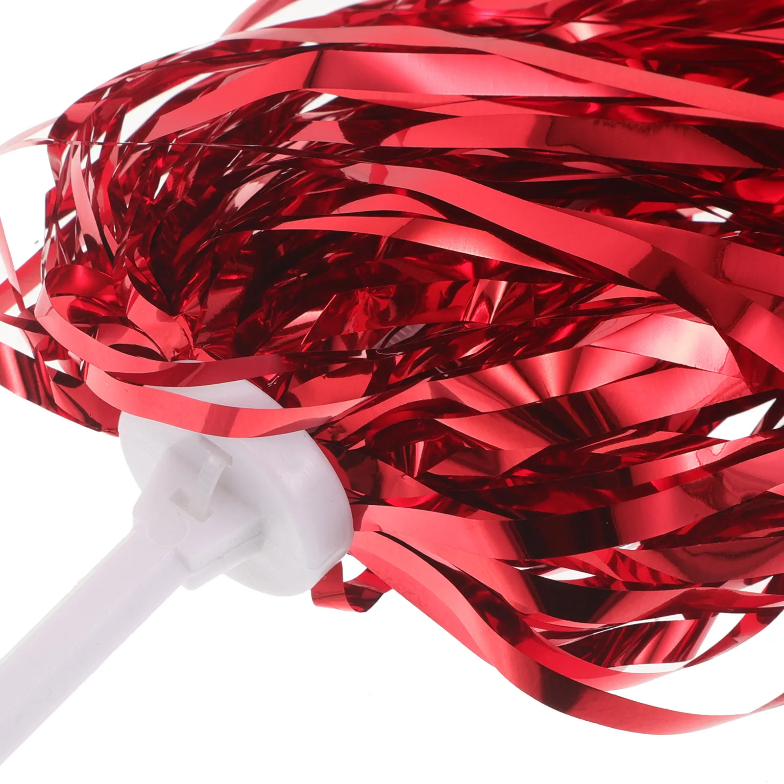 12Pcs Adult Cheer Pom Poms Metallic Foil Squad Pompoms Lightweight Hand Flowers for Sports Dance Team Spirit Cheerleading