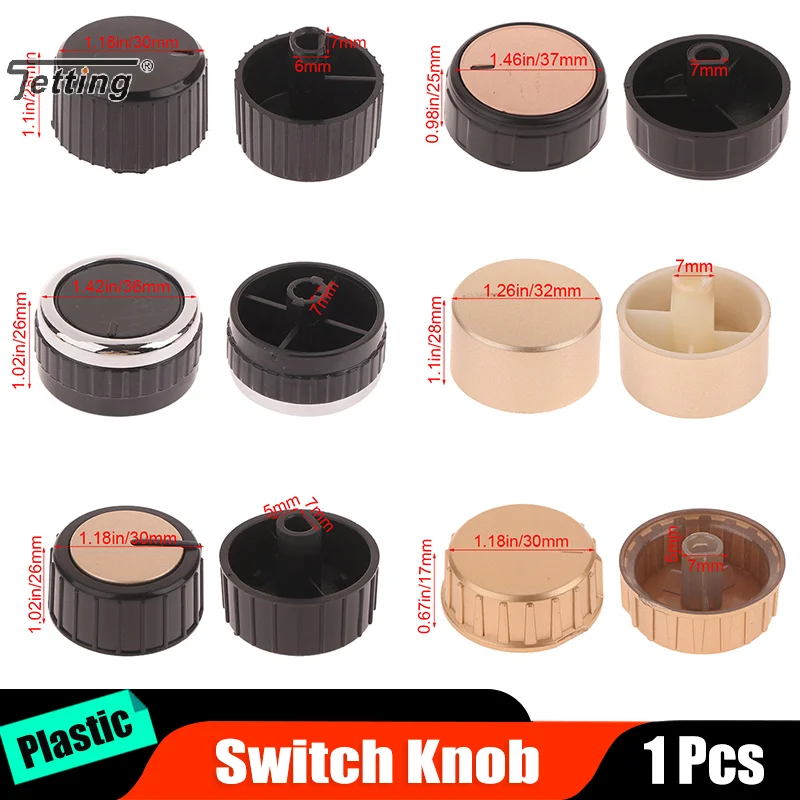 Timer Knob For Air Fryer / Electric Oven / Electric Pressure Cooker / Sterilizer Replacements Control Button Knob D-axis Switchs