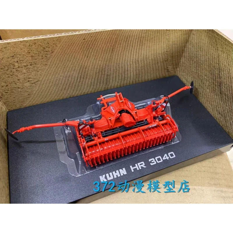 UH 1:32 Scale HR 3040 Tractor Pusher Cultivator Alloy Simulation Model Toy Gift Ornament Adult Collectible Souvenir 5219