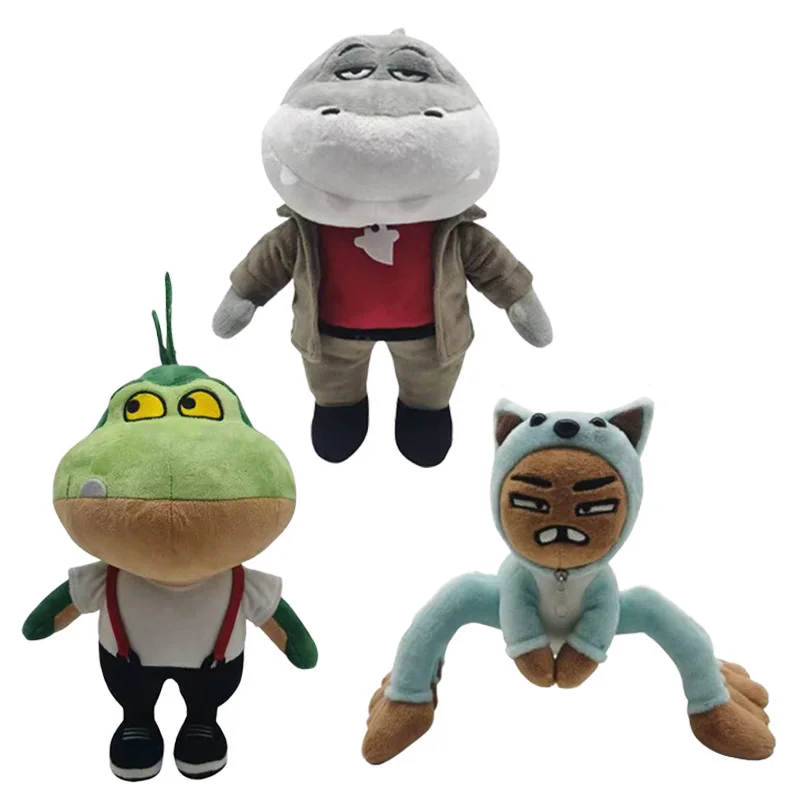 

The Bad Guys Piranha Shark Spider Plush Toy Exquisite Anime Movie Merchandise Funny Home Decoration Ornaments Gifts For Children