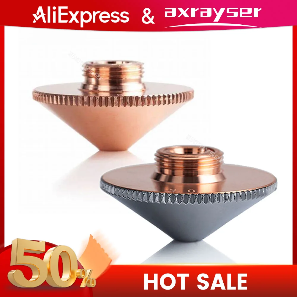 

Лазерные насадки Raytools, одинарные двухслойные, диаметр 32 мм, калибр M14 0,8-4,5 мм для станка для лазерной резки волокна BT240 BM114 BM110 и т. д.