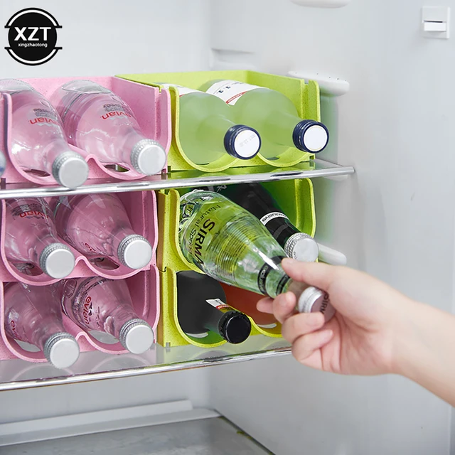 Beer bottle rack storage outlet