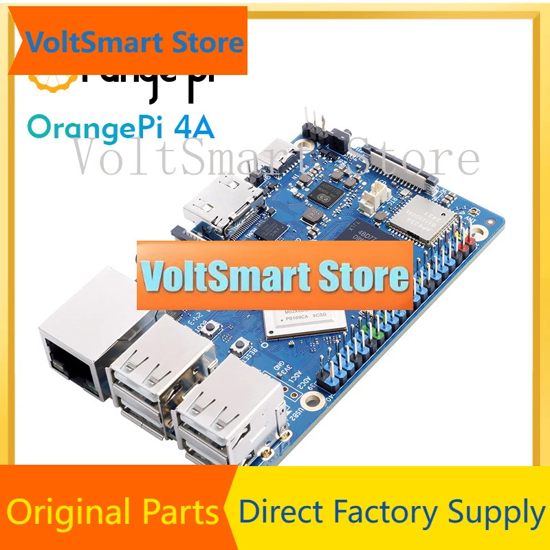 VoltSOrange Pi 4A 4GB Mini PC LPDDR4 Allwinner T527 Single Board Computer