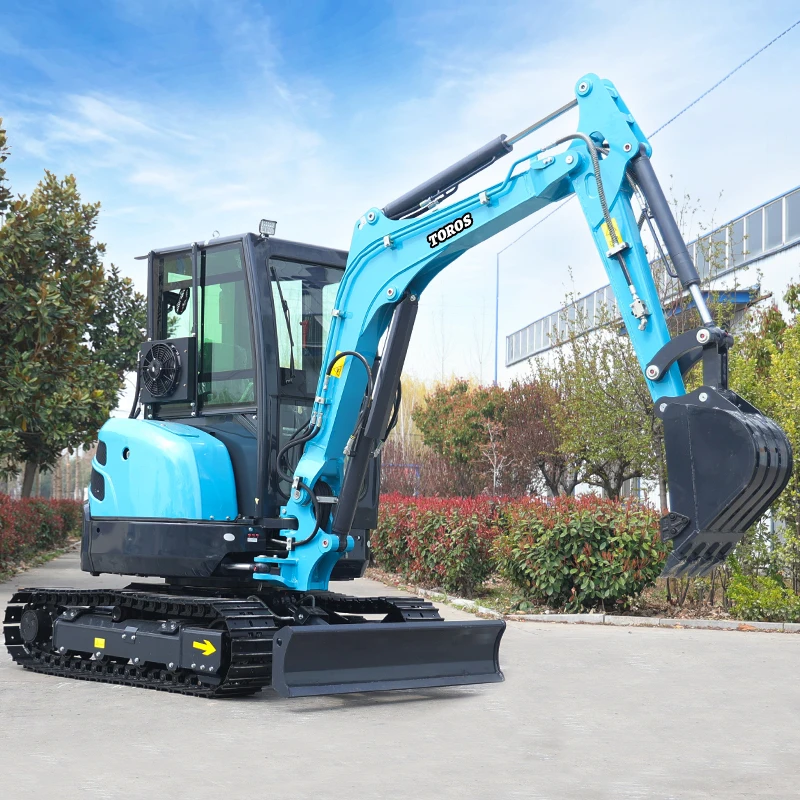 Customized Crawler Micro Digger Mini Excavator Municipal Greening Excavation Machine Multifunctional Hydraulic 3.5ton