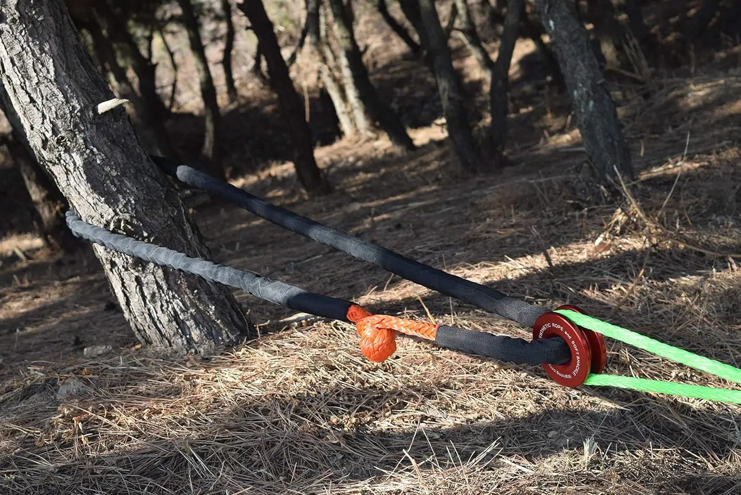 تكبل ناعم مع كم لاسترداد الذات ، حزام ، موفر شجرة ، 22 قطر ، 3 أقدام