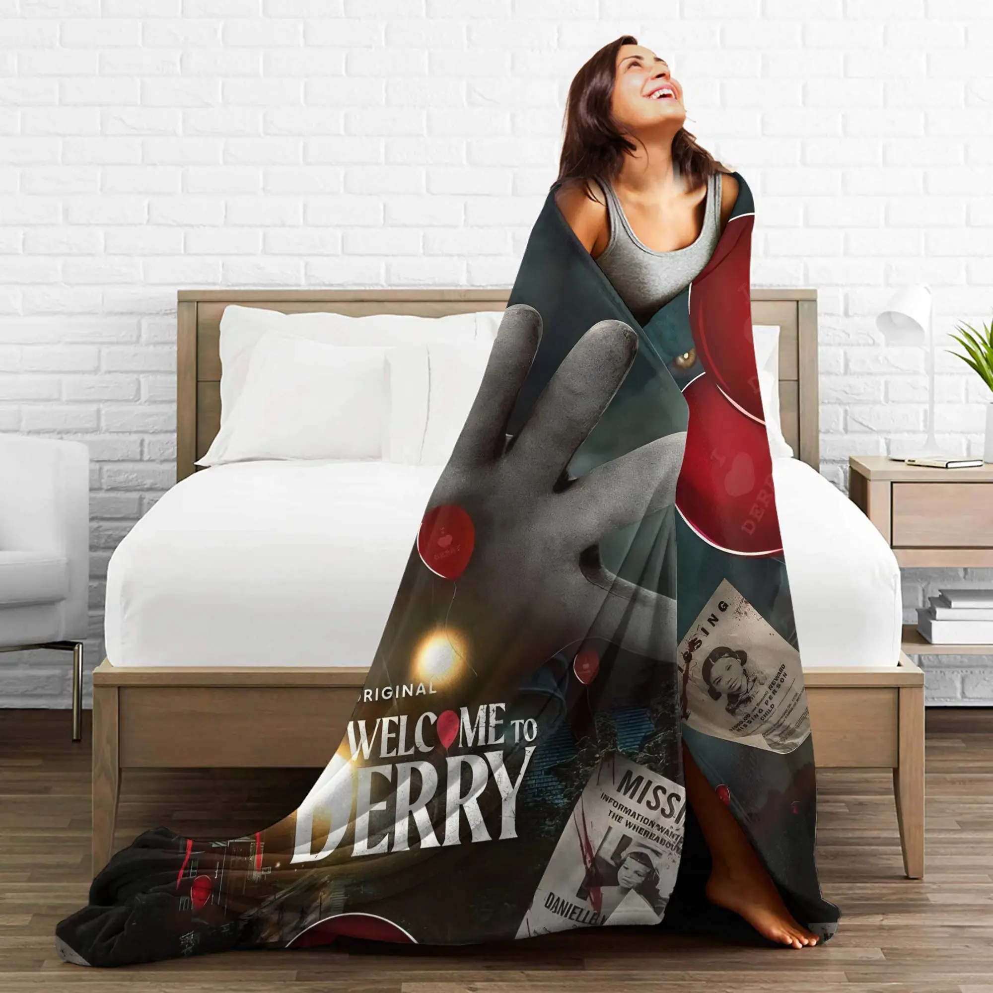 بطانية دافئة السفر تلقائي مرحبا بكم في ديري 2025 المسلسلات التلفزيونية الجديدة فيلم رمي بطانية الفانيلا المفرش لغطاء السرير كرسي الأريكة