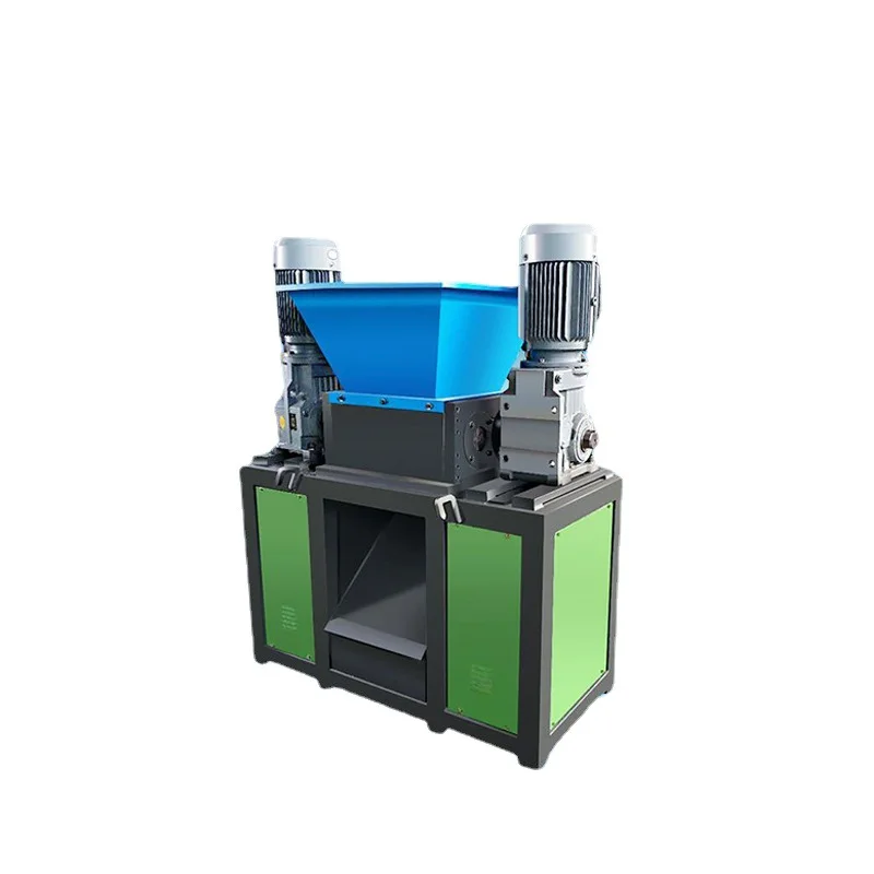 

Large Double Shaft Shredder Advertising Plastic Kitchen Glue Garbage Disposal Machine Factory Shredder