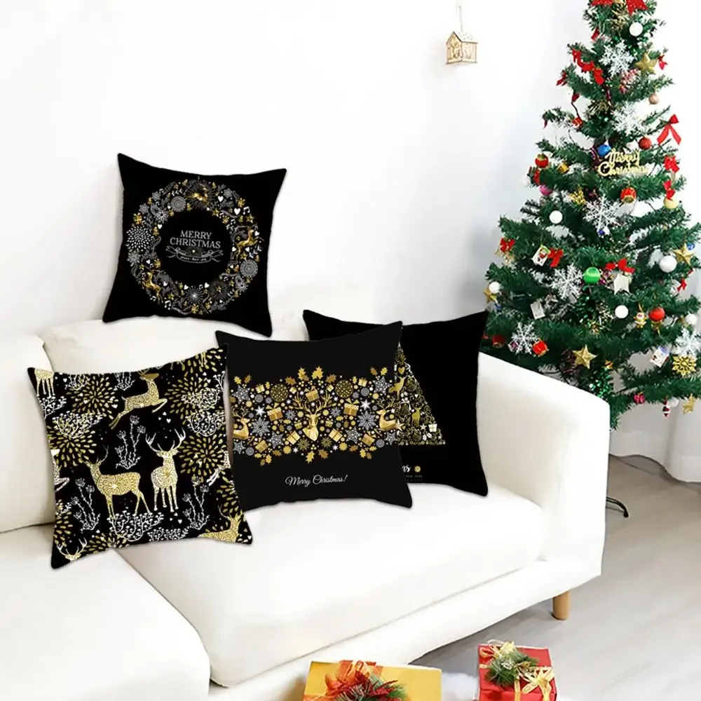 Kerstkussenhoes Ornamenten Decoratie Woondecoratie Cadeau Kerstmis Natal 2023