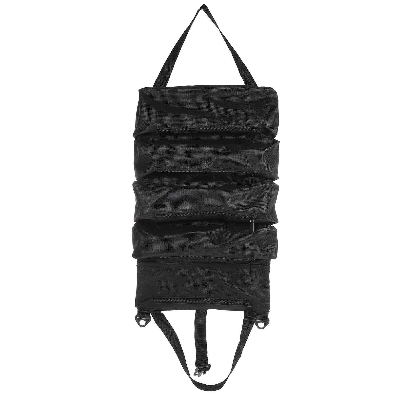 

Foldable Tool Pouch Oxford Cloth Heavy Duty Multi-Purpose Storage Bag for Tools Hardware Sewing Makeup Art Supplies Zipper