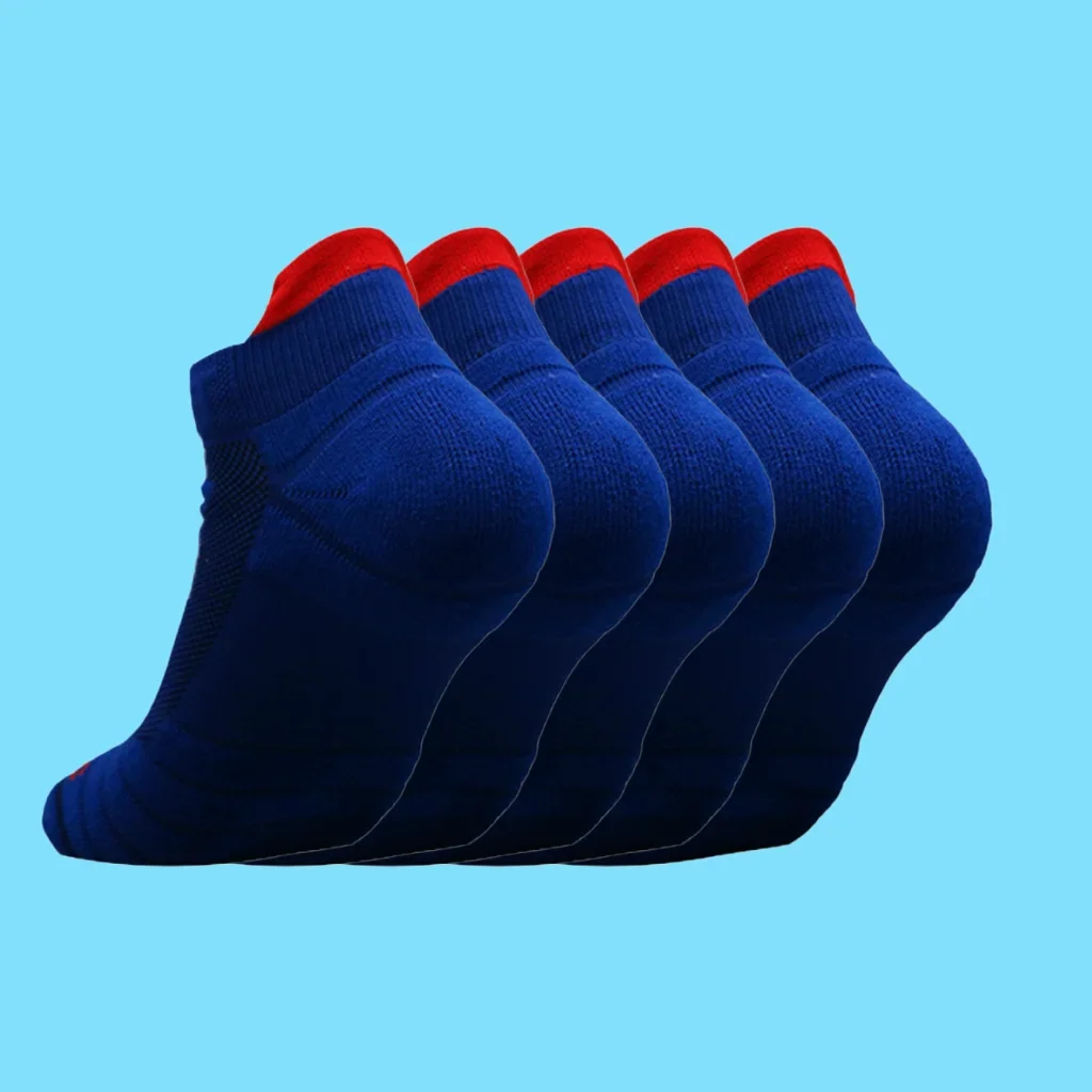 

Men's mid tube sports socks, badminton running, outdoor socks, woolen socks, sweat absorbing and anti slip basketball socks