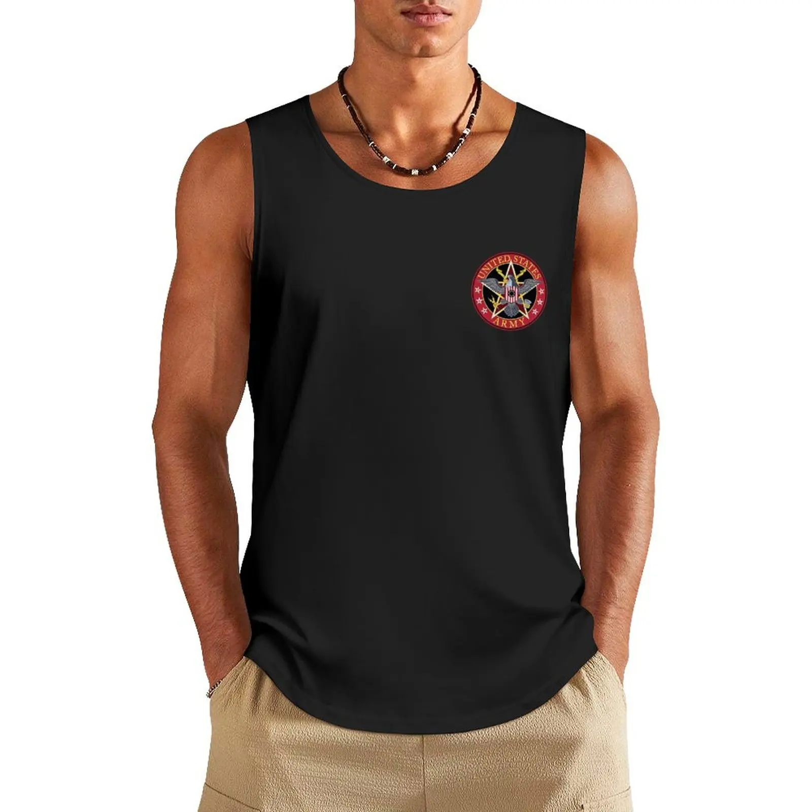 Motherland Fort Salem Logo Tank Top clothing men training weight vest