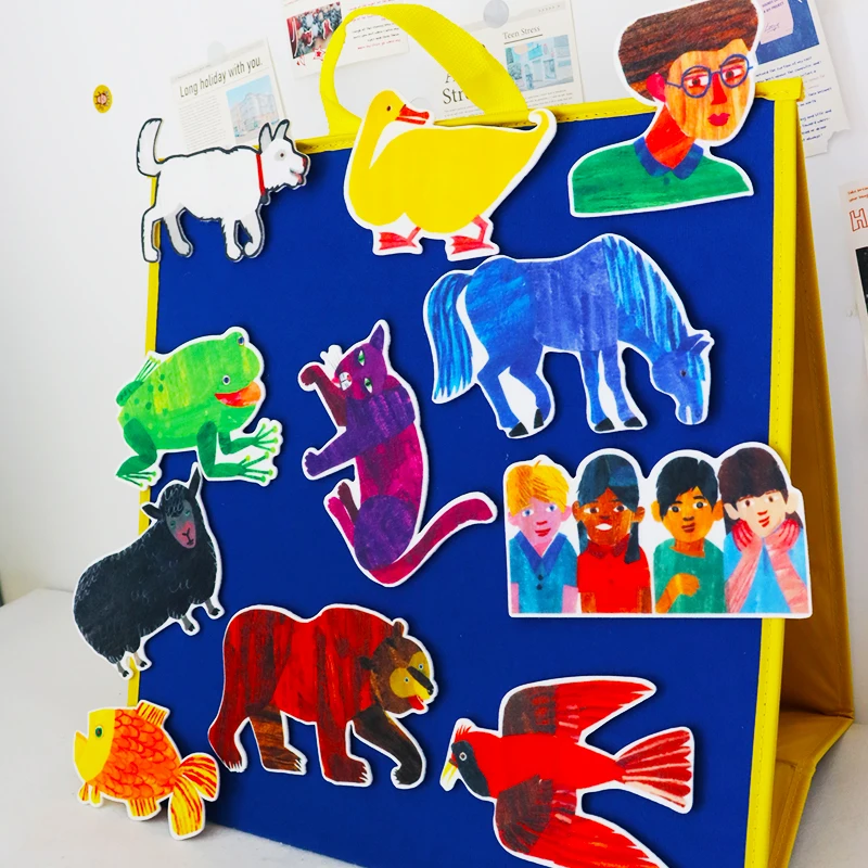 Felt teaching aids\