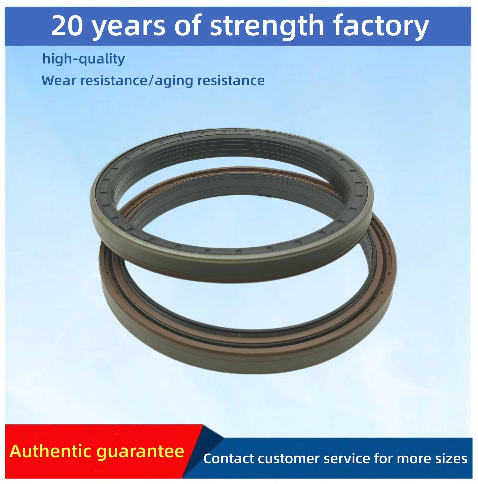 Mixer oil seal 85*110*13/14.5mm/85x110x13-14.5mm FKM+NBR RWDR CASSETTE-3 FKM -450 reducer seal ISO 9001:2008