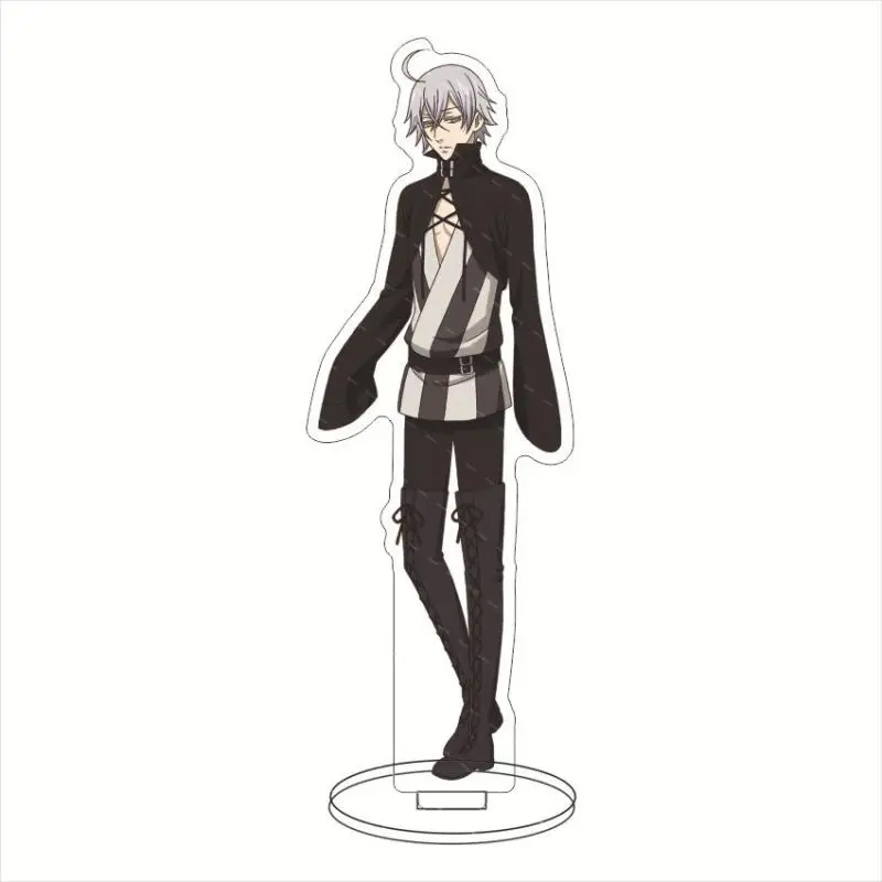 Black Butler Public School Arc Anime Sebastian Michaelis Ciel Phantomhive Standing Sign Cartoon Dagger Joker Tabletop Ornament