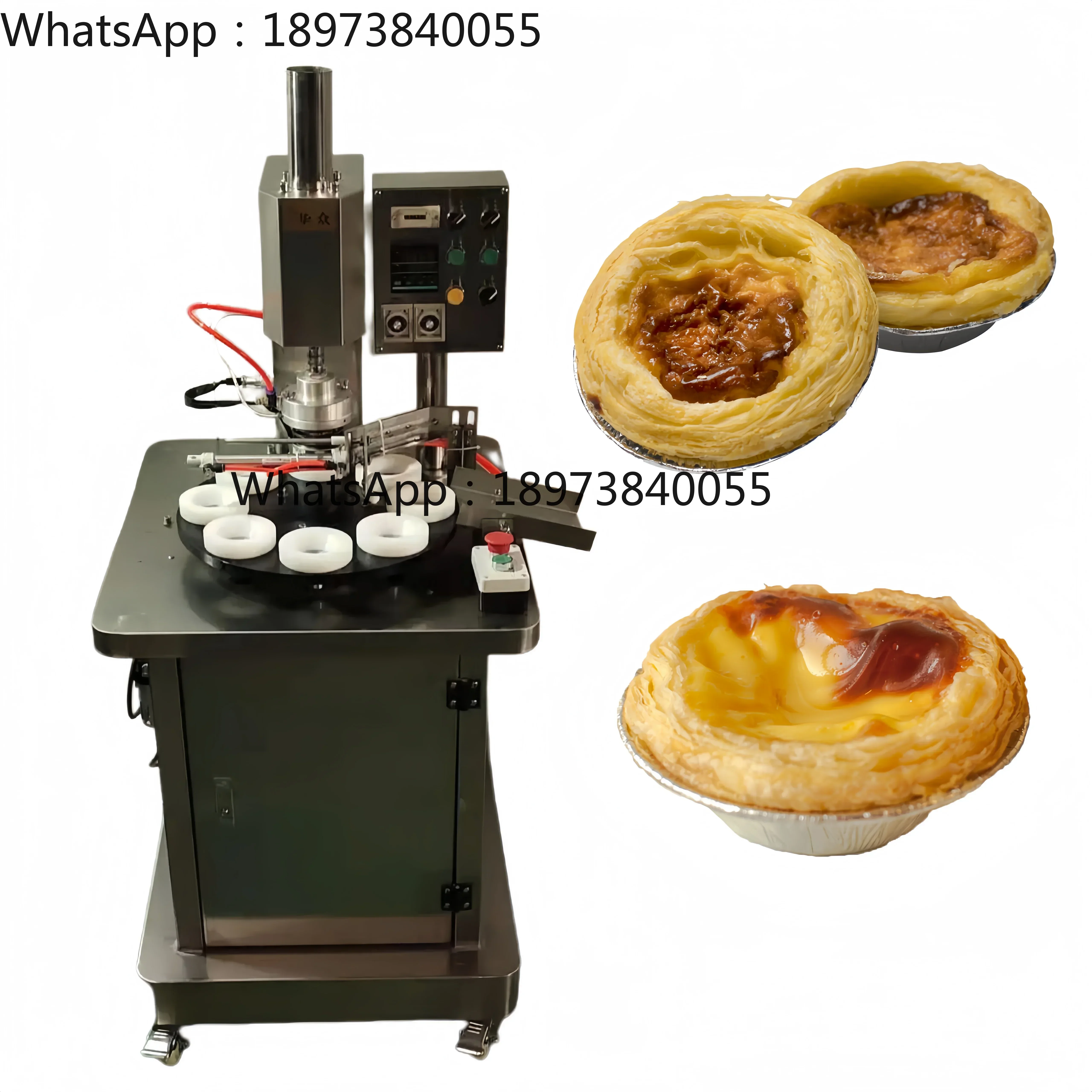 

Small-sized full-automatic egg tart /water-making machine
