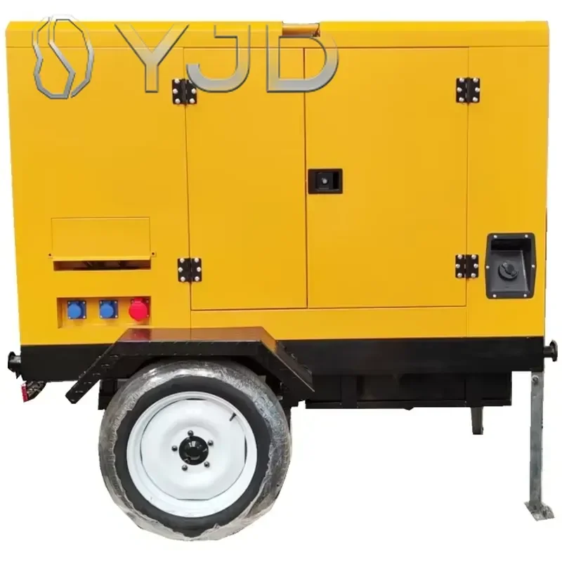 YJD 36A Mobile Welder Generator Heavy  Welding 20kW Diesel Silent Auto Start Unipower 400V 50Hz Water Cooled ISO Certified 1