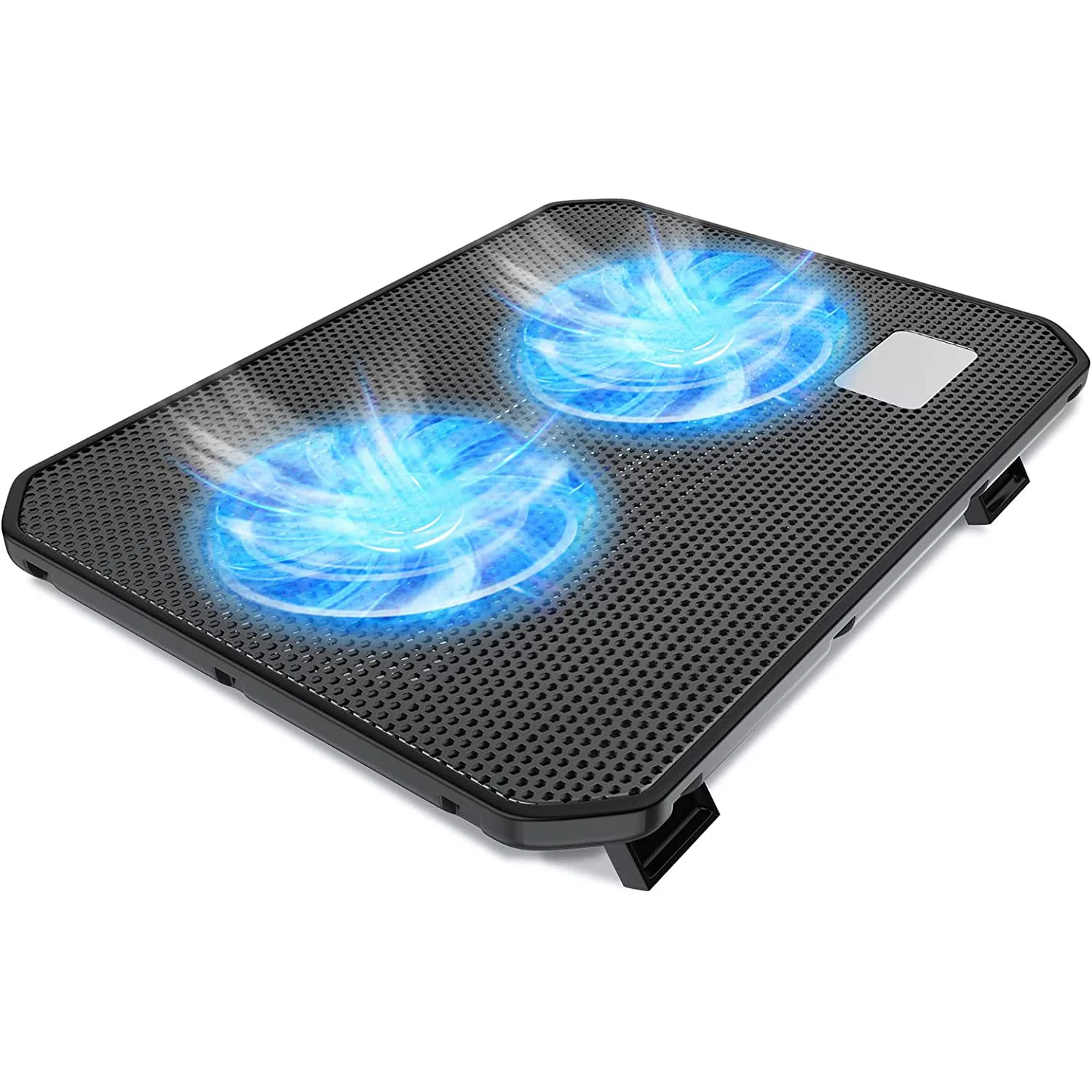 Laptop Cooler, Cooling Pad Stand, Ultra-thin and Silent, Dual Fans for 14/15.6 Inch Laptops