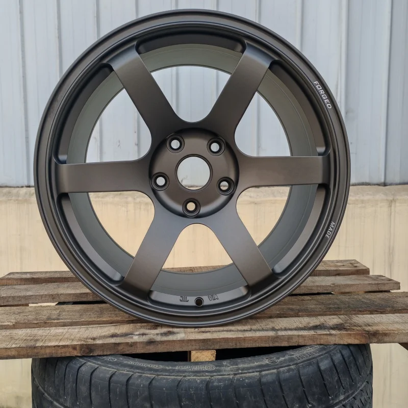 Havas مخصص 5x114.3 18 19 20 22 بوصة سباق السيارات الرياضية مزورة Te37 سبيكة عجلات مزورة ل GTR #2