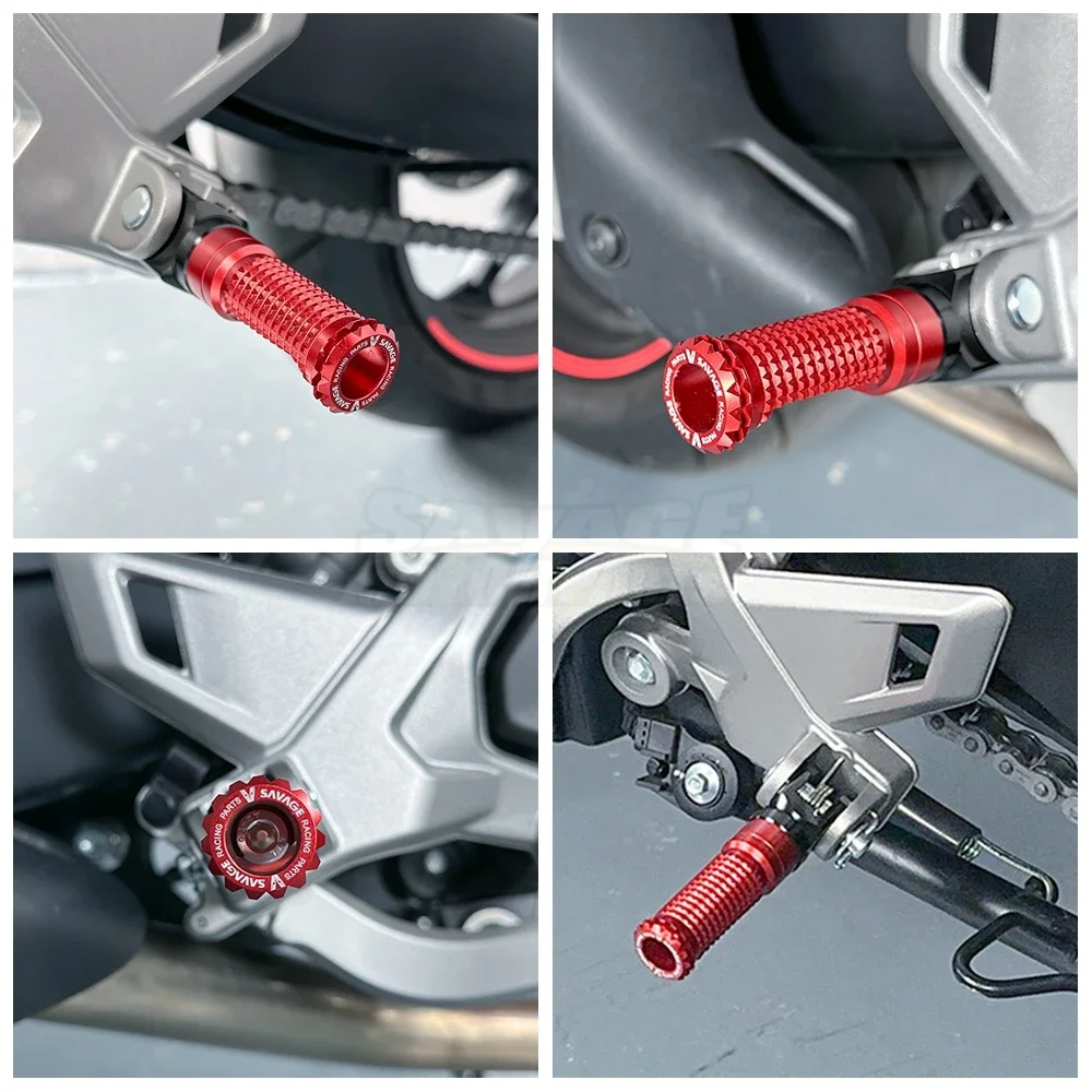 For CFMOTO 450SR 450SS Front Footrest Foot Pegs Rest Motorcycle Accessories Rider Pedal Footpegs Platform 450NK 800NK 450SRS