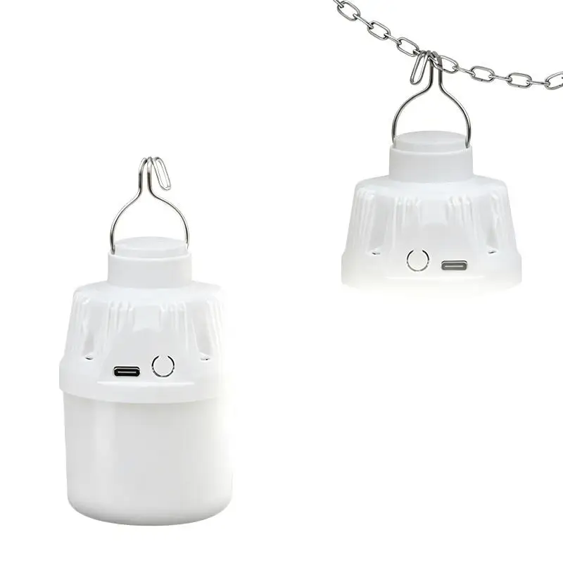 Rechargeable LED Hanging Bulb High Brightness Long Lasting Battery for Outdoor Camping Hiking and Home Power Outage Gift