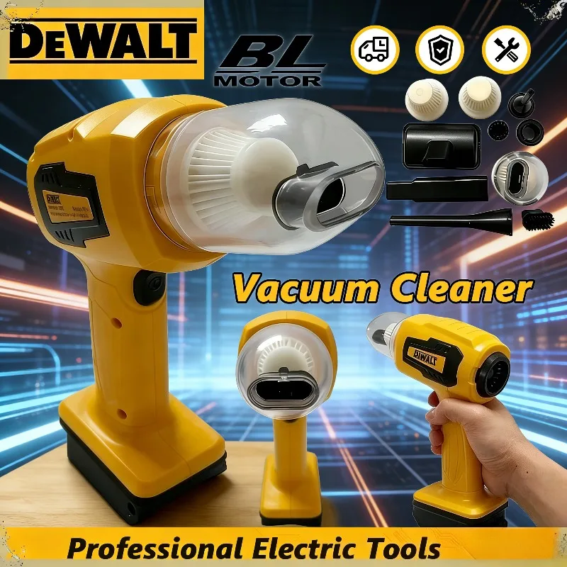 

Dewalt Handheld Car Vacuum Cleaner 10Kpa suction power cordless dust collector, convenient blower For 18 Battery Power Tool