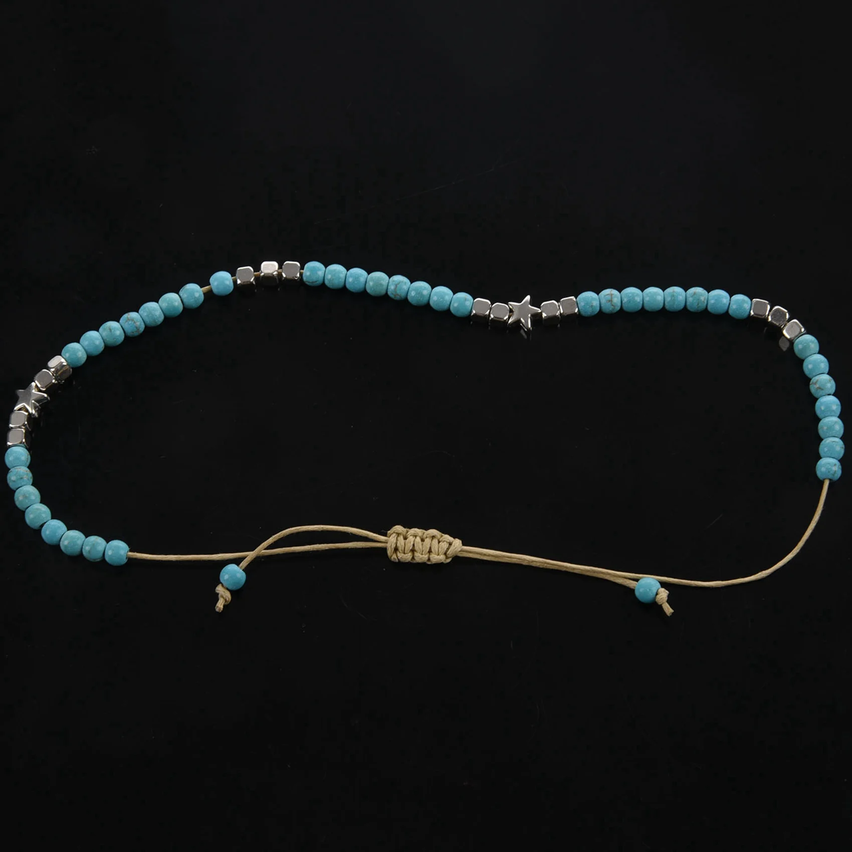 【coupon-】{0}3x-bohemian-star-beads-stone-tornozeleiras-para-mulheres-vintage-tecido-corda-pingente-pulseira-na-perna-tornozeleira-praia-tornozelo-joias