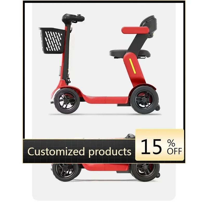 

Высокое качество, безопасное и relile2024 Китайская фабрика, четырехколесные внедорожные электрические скутеры для взрослых, пожилых людей, инвалидов