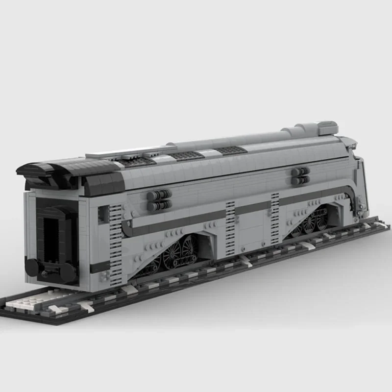 Bloques de construcción modulares para niños, ladrillos Moc técnicos, serie de trenes, modelo el motor eterno, regalos, juegos de bricolaje, ensamblaje